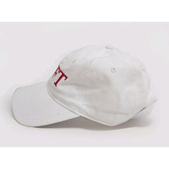 The Game Taft Rhinos White Strapback Hat College University Sports Cap Vintage - Picture 2 of 7